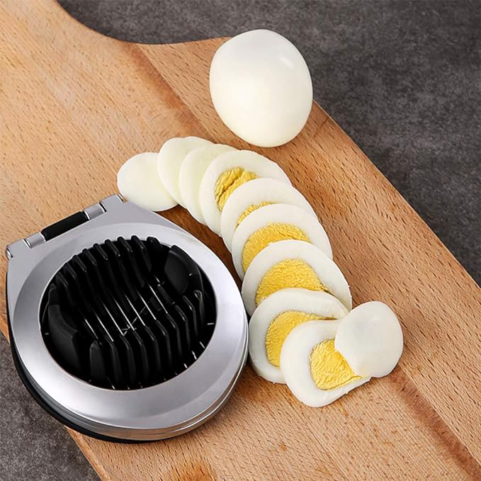 Multi Function Stainless steel Egg Slicer