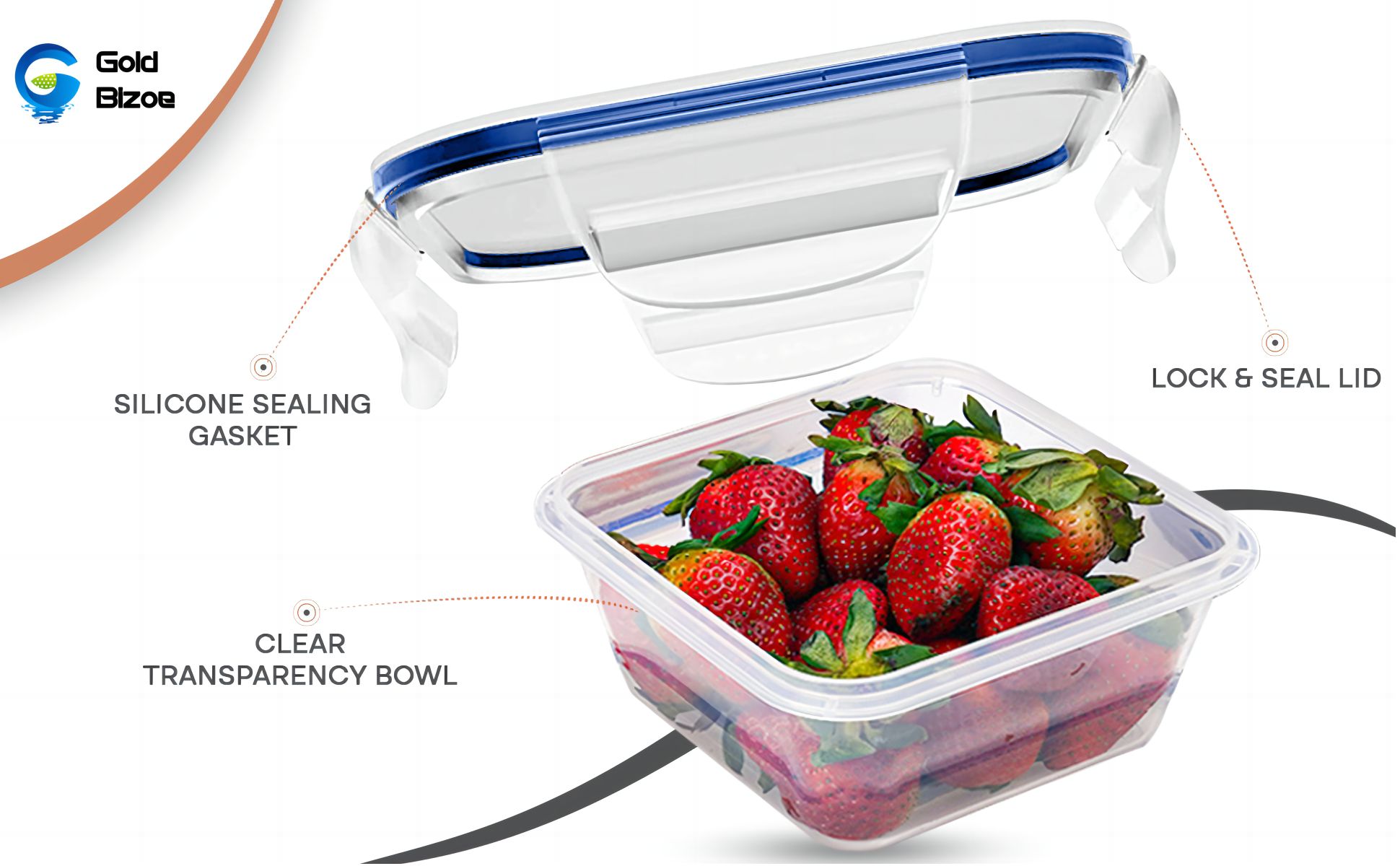 Plastic Food Storage Containers with Airtight Lids 1 (2)p06