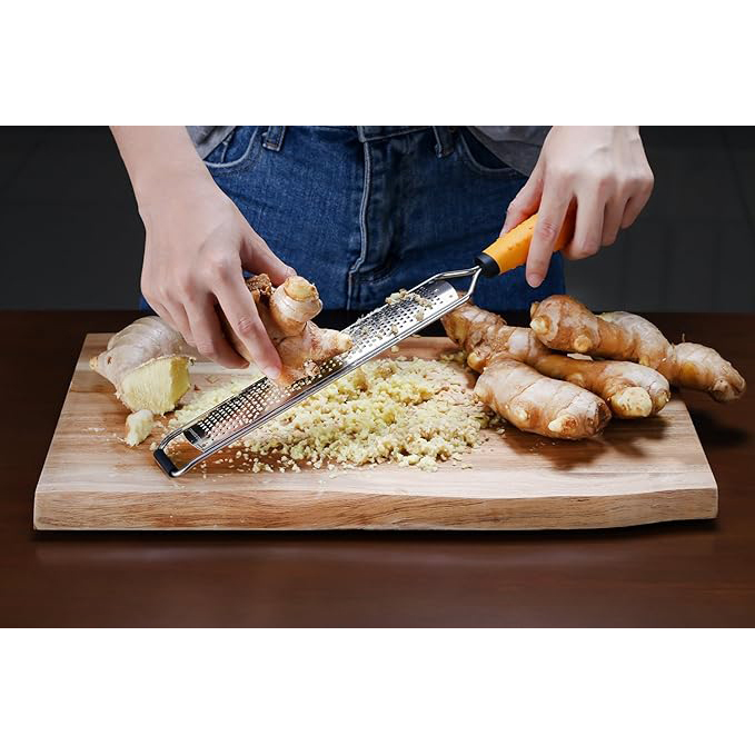 Premium classic lemon zester and cheese grater