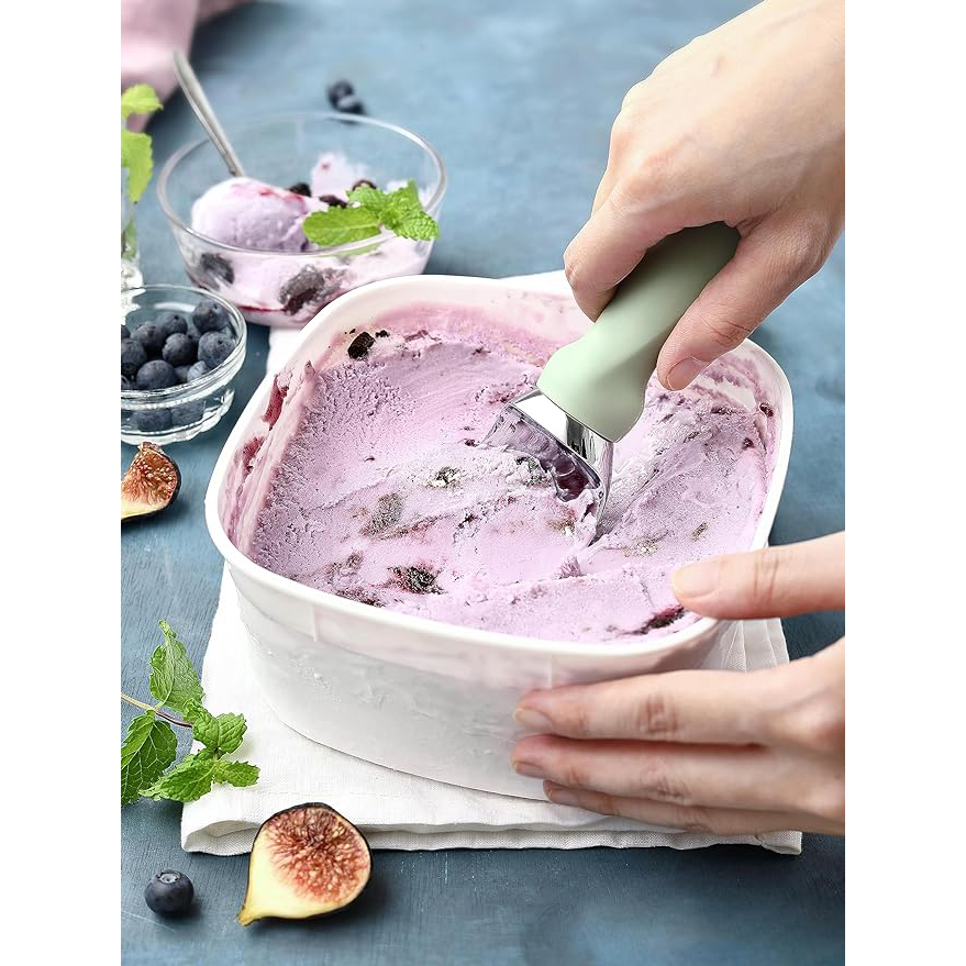 Multi functional ice cream spoon