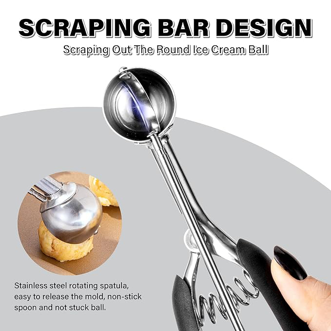 Professional Stainless Steel cookie Scoop