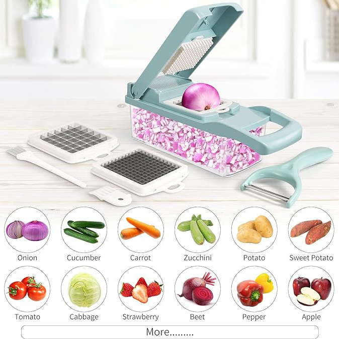 Multifunctional vegetable chopper