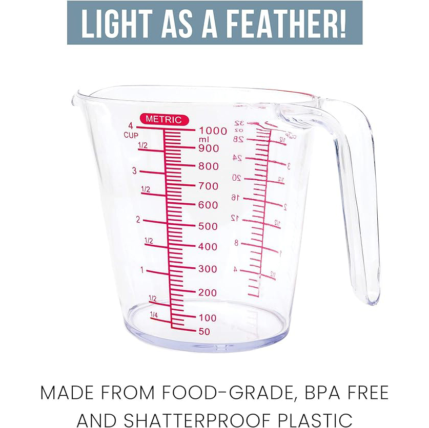 Unbreakable Plastic Measuring cup