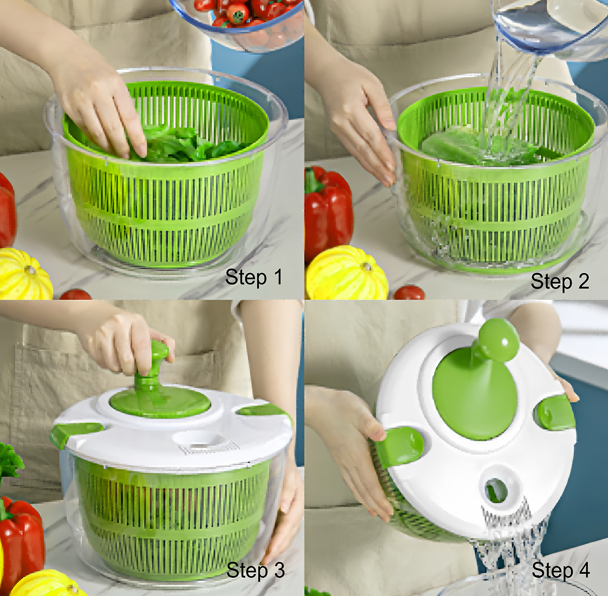 Vegetable Salad Spinner 1 (2)(1)5l8