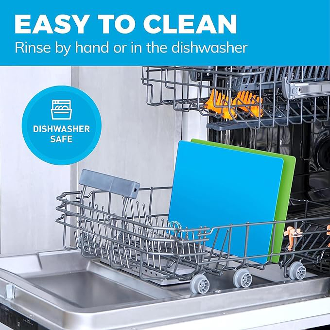 Extra thick plastic cutting board mats