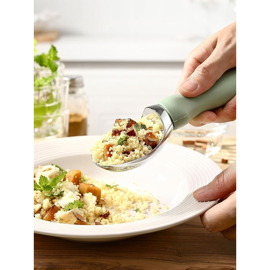 Multi functional ice cream spoon
