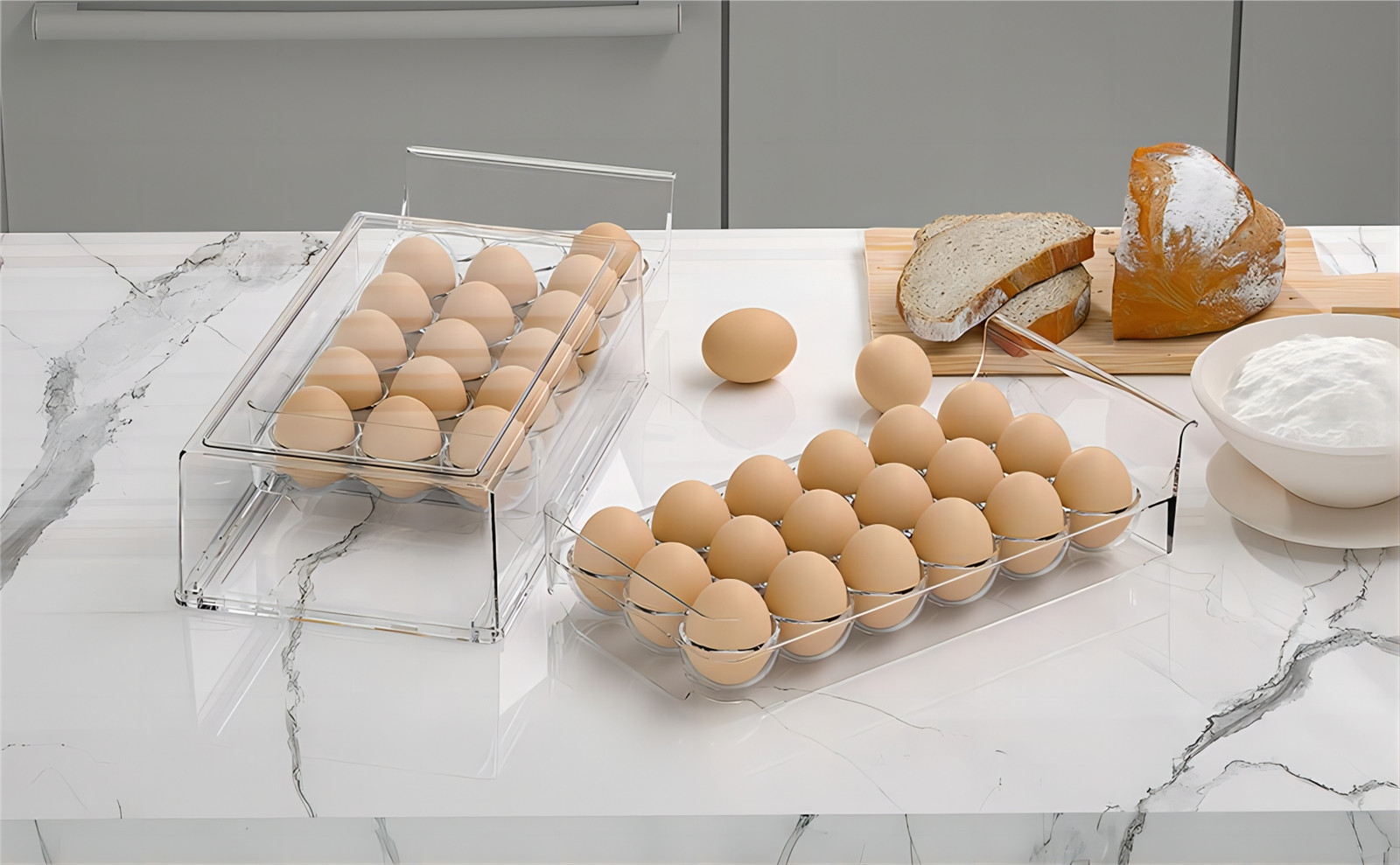 Egg Storage Containers with Drawer (4)haw
