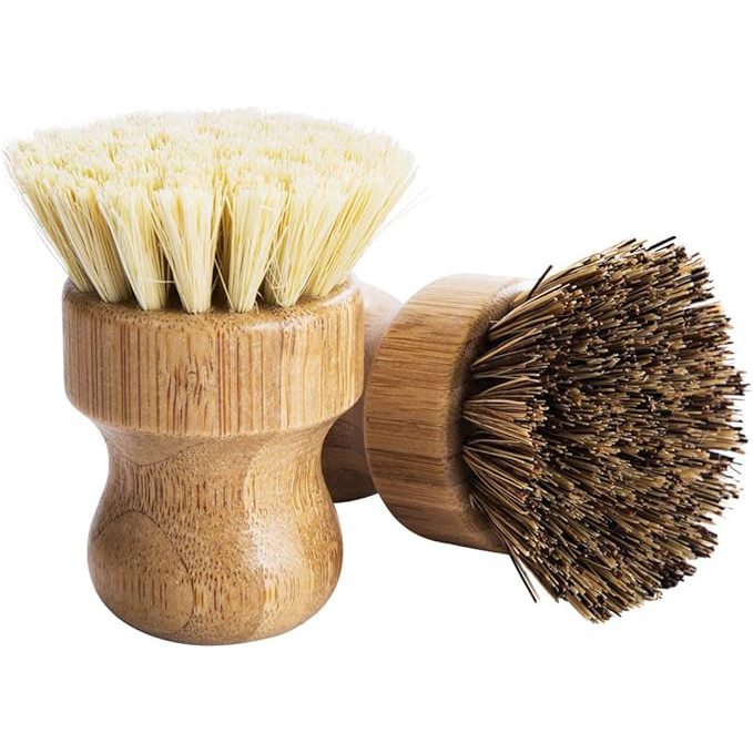 Bamboo Round Palm Pot Brush For Kitchen 4.jpg