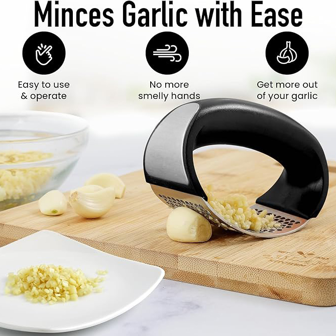 Stainless Steel Garlic Mincer Garlic Crusher