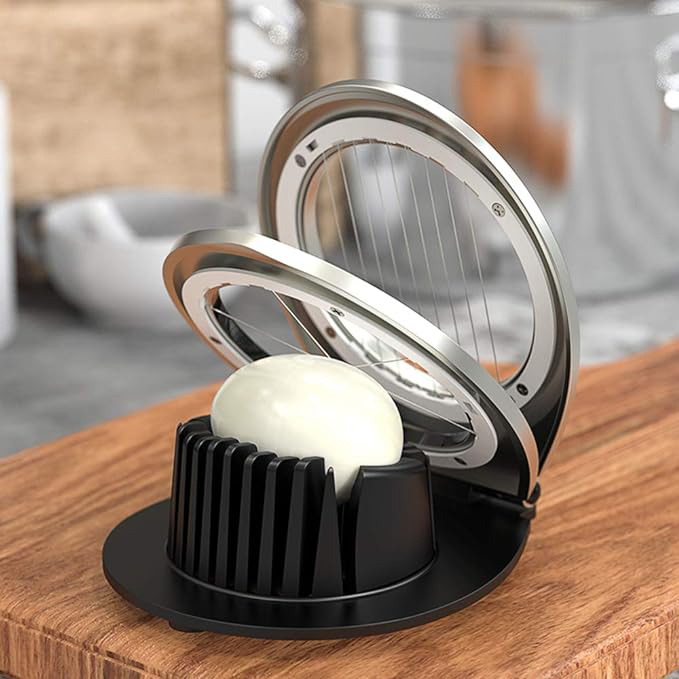 Multi Function Stainless steel Egg Slicer