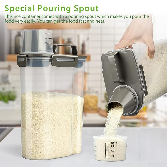 Oats Rice Airtight Storage Container