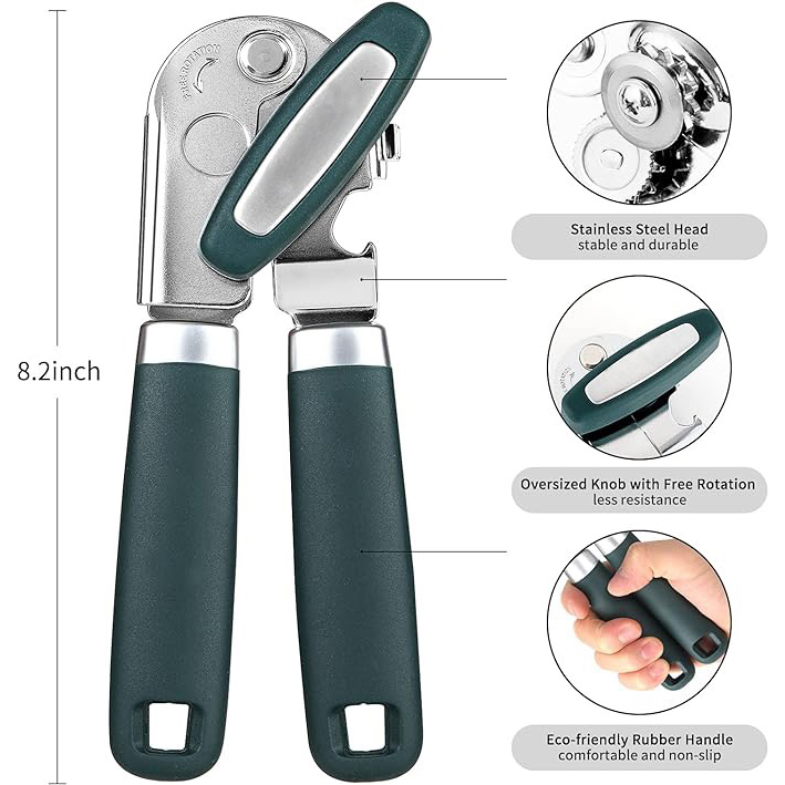 Can Opener with Multifunctional Bottles Opener