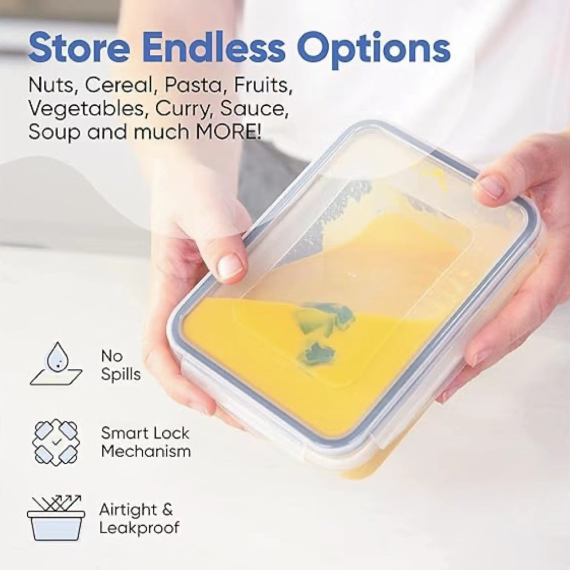 Food Storage Containers with Lids
