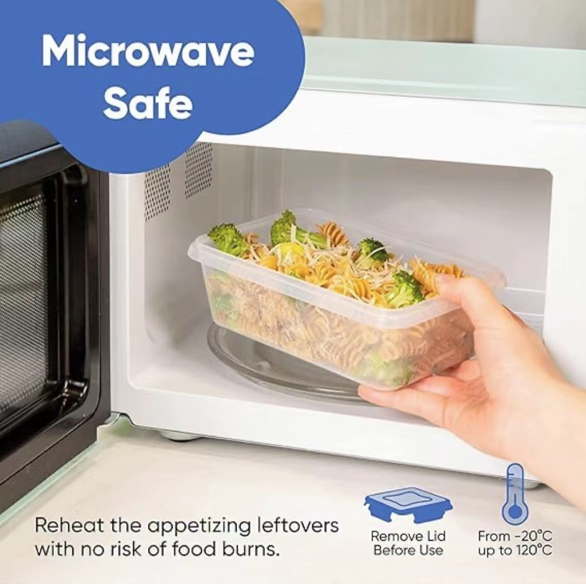 Food Storage Containers with Lids (5)9or