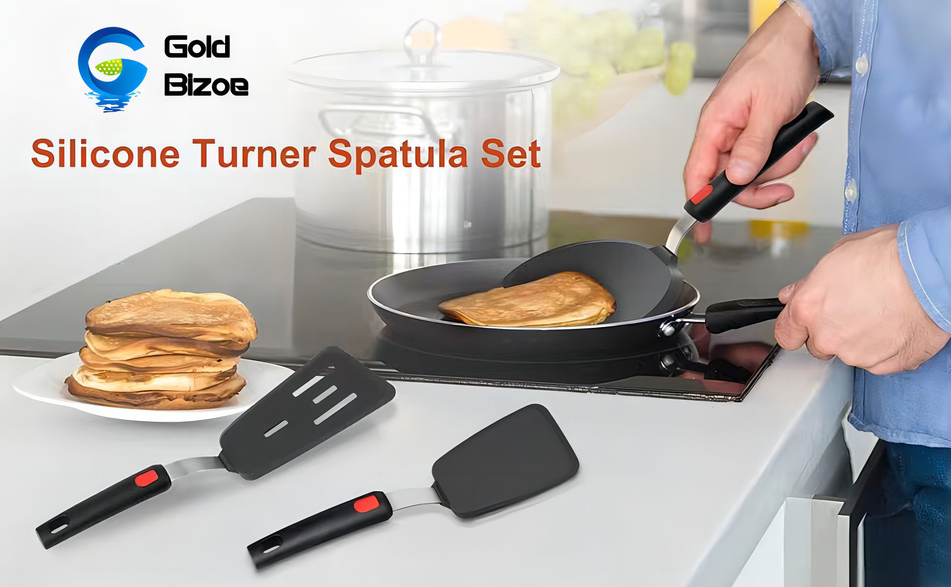 Silicone Turner Spatula Set 1 (1)hfu
