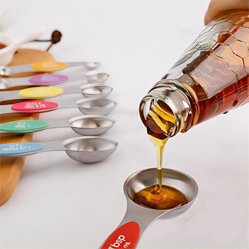 Magnetic Measuring Spoons Set