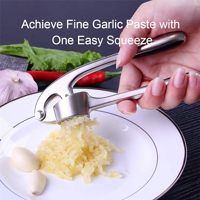 Kitchen Garlic Mincer Crusher Squeeze