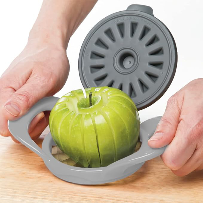 Easy Grip Apple Cutter With Stainless Steel Blades